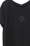 BASERANGE Classic Bamboo Fiber Bamboo Cotton Loose T-shirt Series Collection Round Neck Bottoming Shirt France BAS-TOLO-BL-000-BLACK 24 New Upgrade